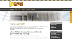 Desktop Screenshot of nyilaszarocenter.hu